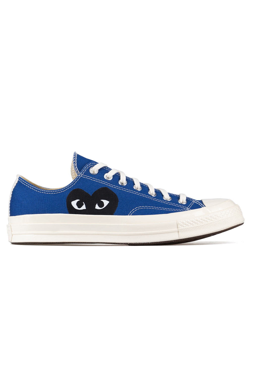 Comme Des Garcons Play Blue Converse - Half Heart Chuck 70 Low Sneakers