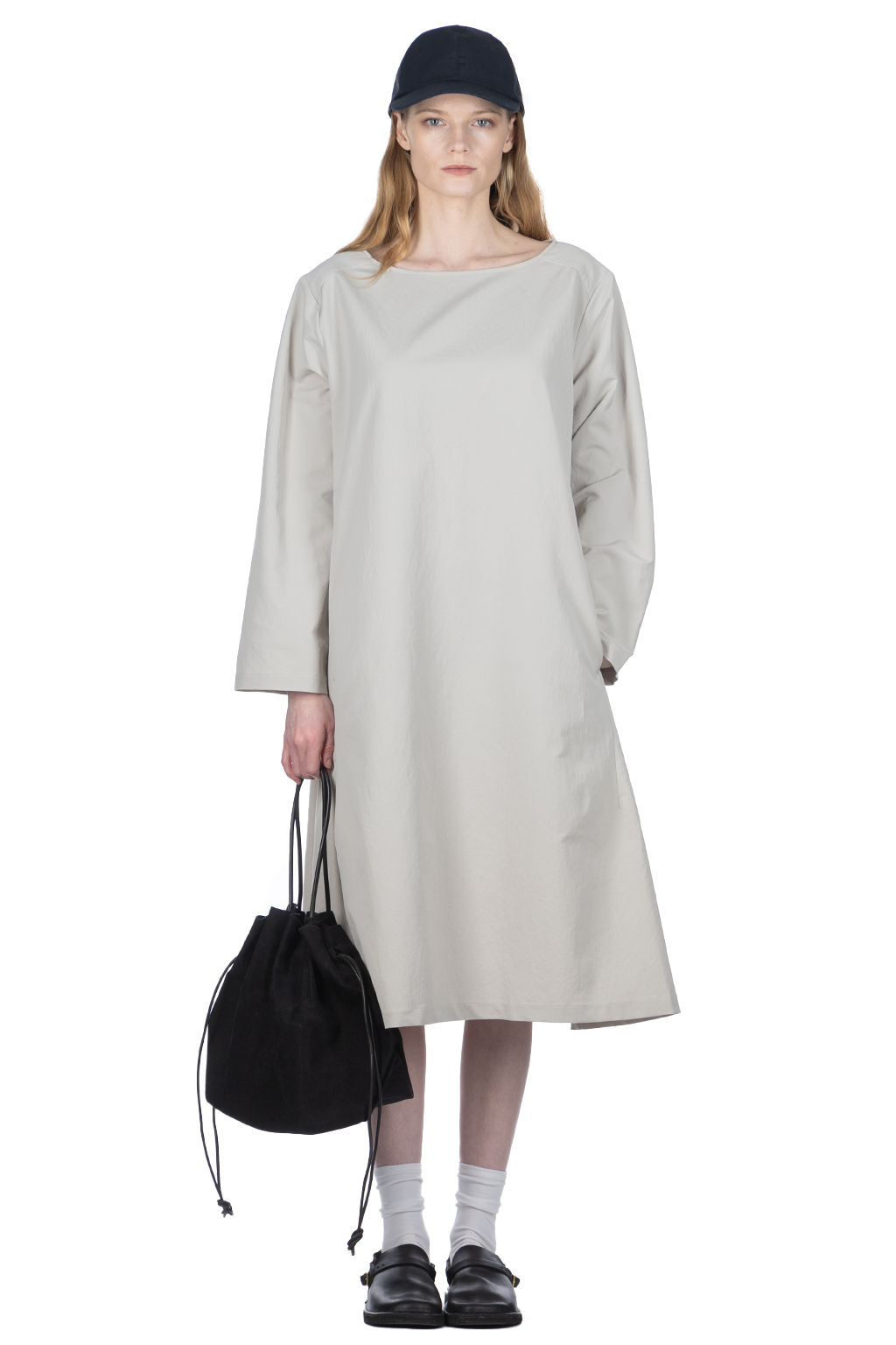 Nanamica (NAN) - ALPHADRY  Dress - Pale Gray
