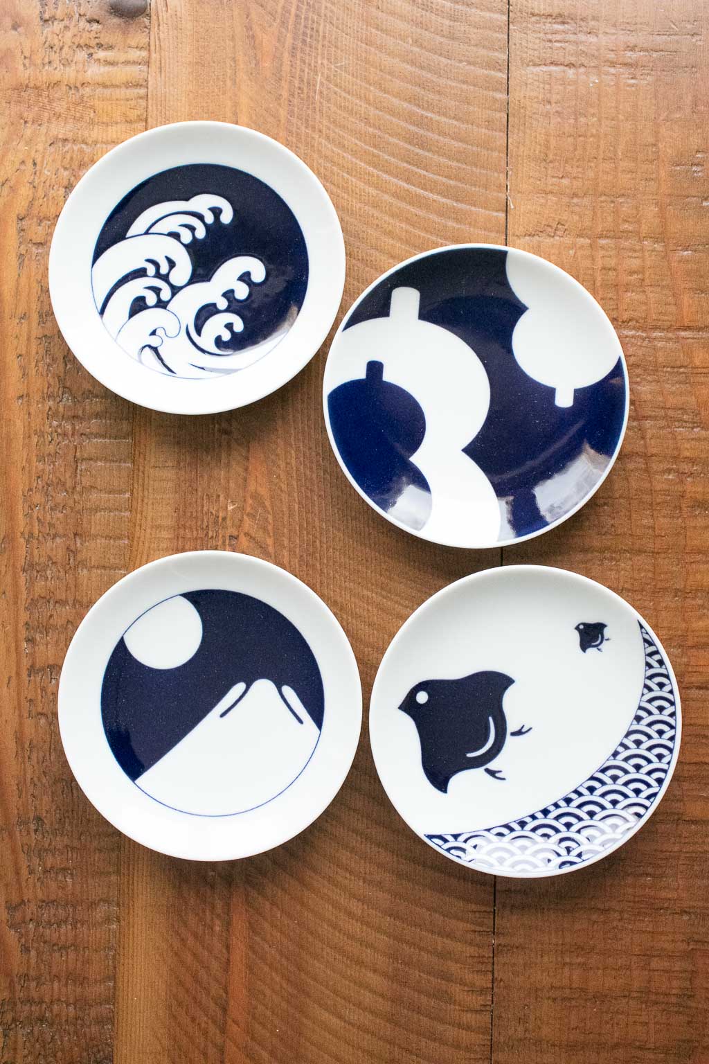 Kihara Porcelain Komon Small Plate - Hyoutan