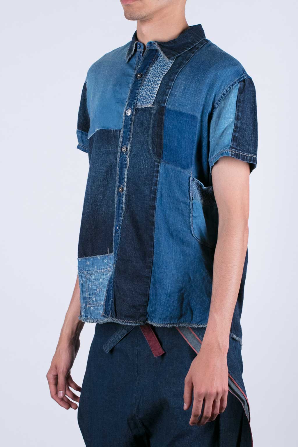 Kapital KapitalIDGPatchworkKathmanduShirtEK429