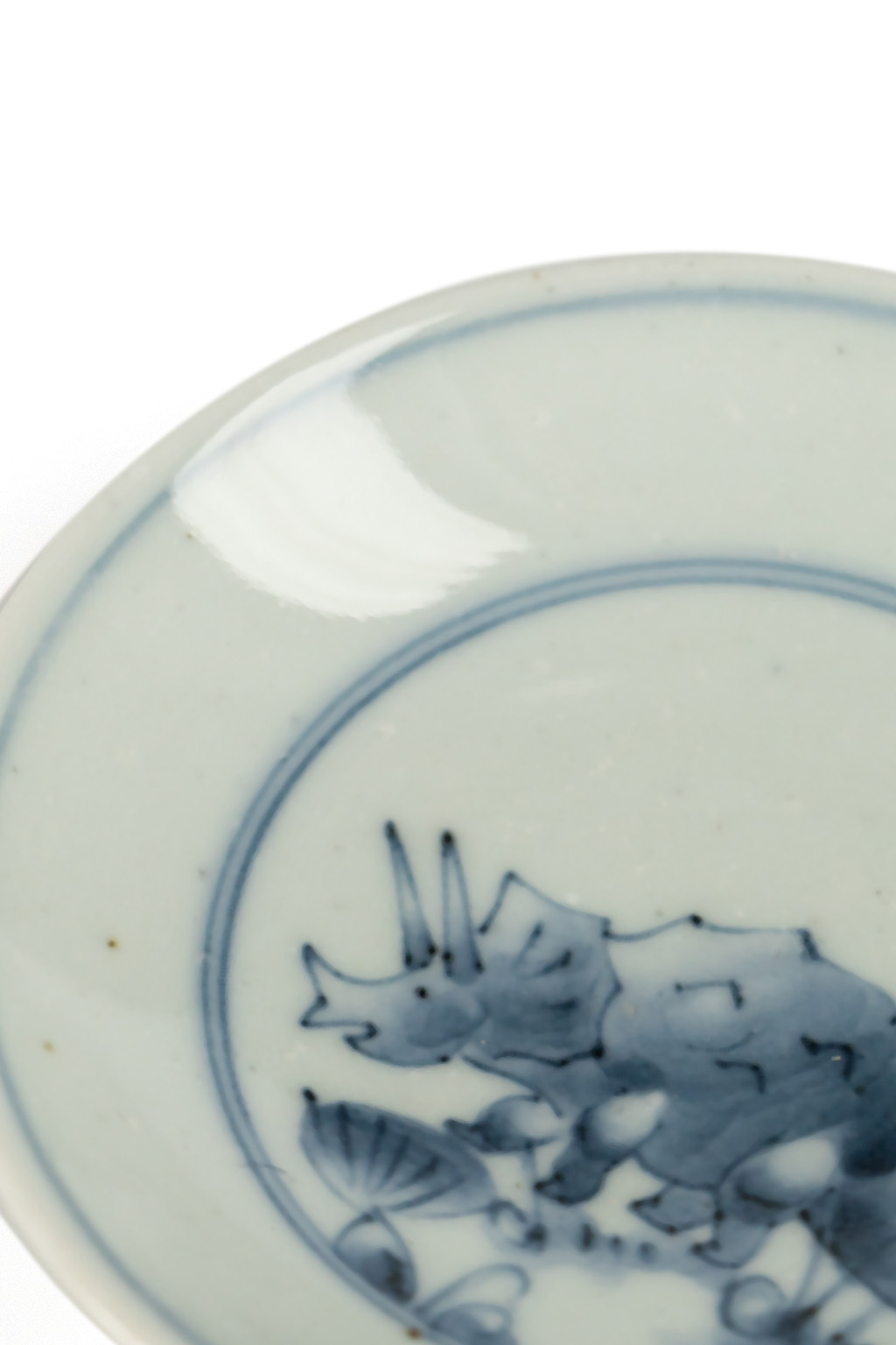 Studio Wani Small Plate-Triceratops