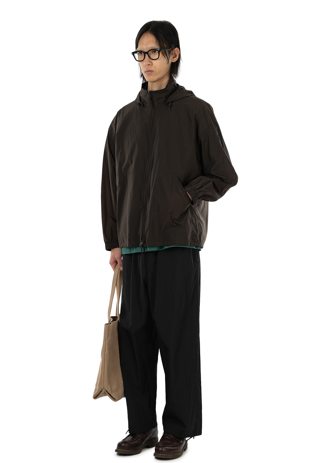 ATON - Sports Jacket - Super Light Nylon - Brown