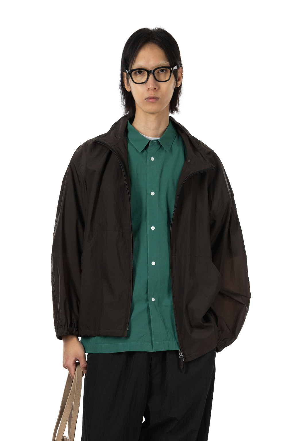 ATON - Sports Jacket - Super Light Nylon - Brown