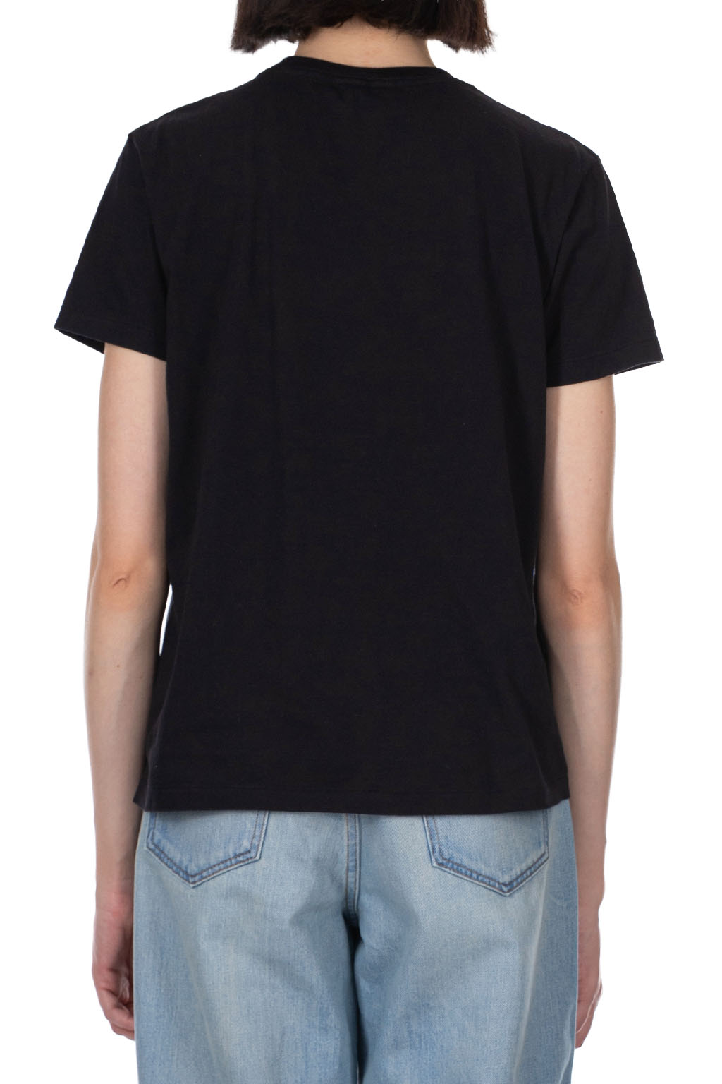 AURALEE - Seamless Crew Neck Tee - Black