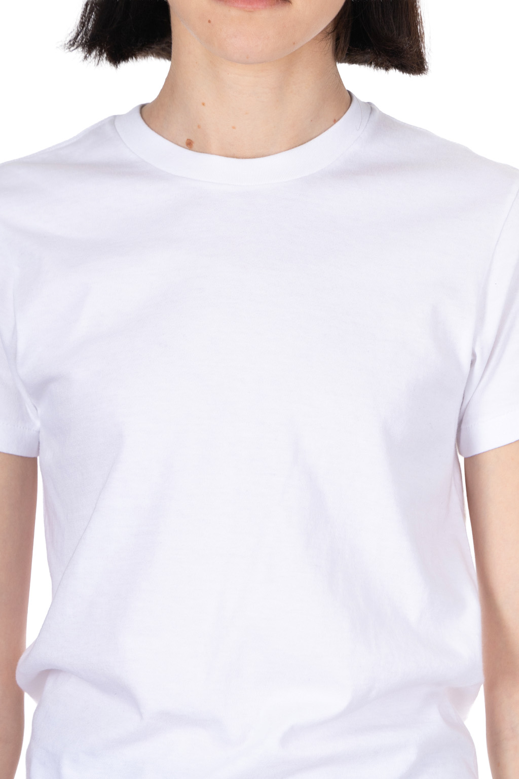 AURALEE - Seamless Crew Neck Tee - White