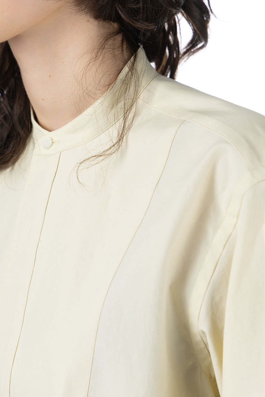 AURALEE | WASHED FINX TWILL HALF SLEEVED Pullover SHIRT