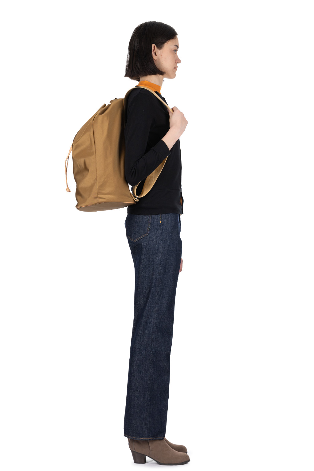 AURALEE - x Aeta - Cordura Nylon Shoulder Bag - Camel