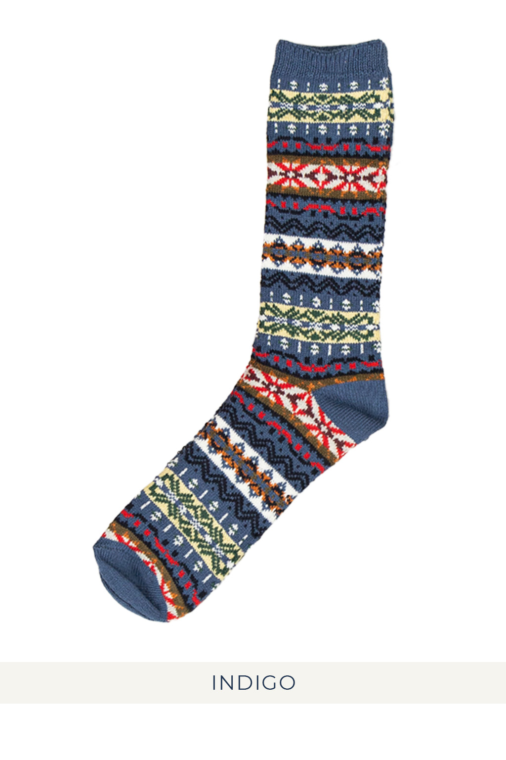 Anonymous Ism Fairisle Crew Socks - 4 Colors