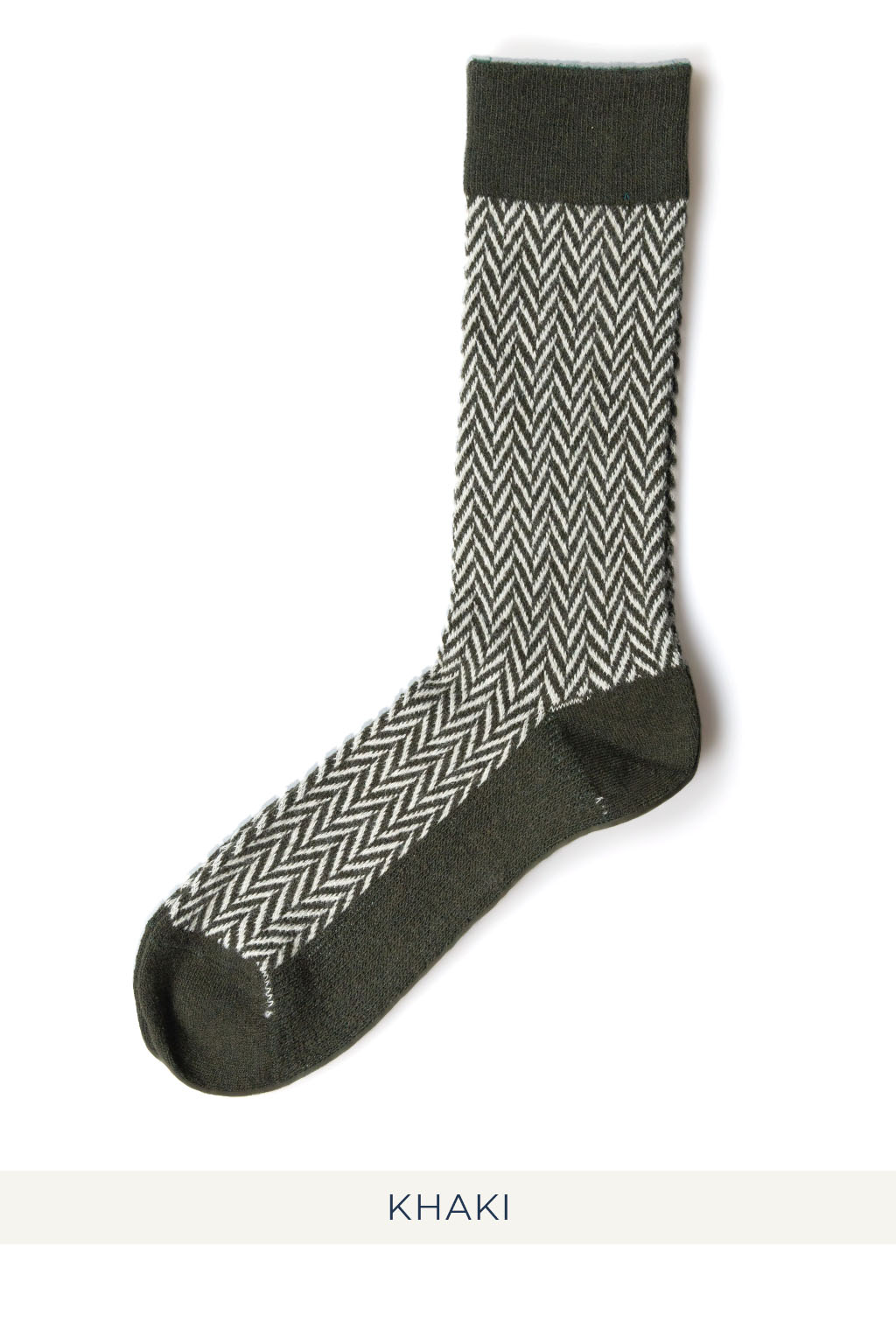 Anonymous Ism - Wool Herringbone Crew Socks - 4 Color Choices