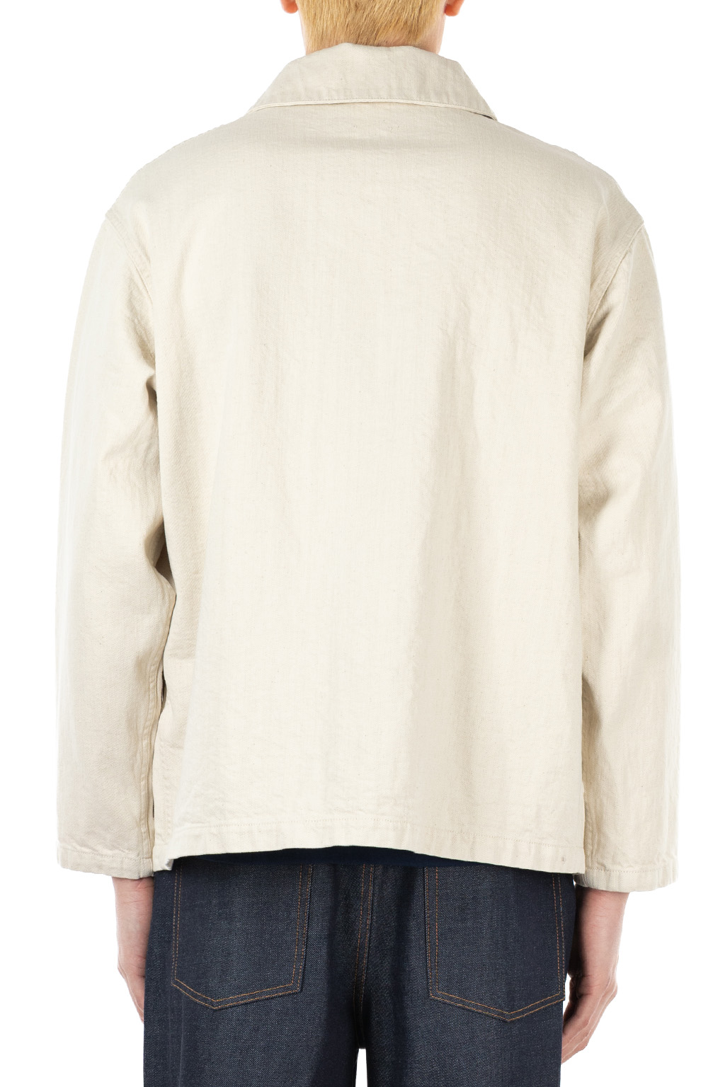 BISOWN - Cotton Hemp USN Shawl Coverall - Un Dyed