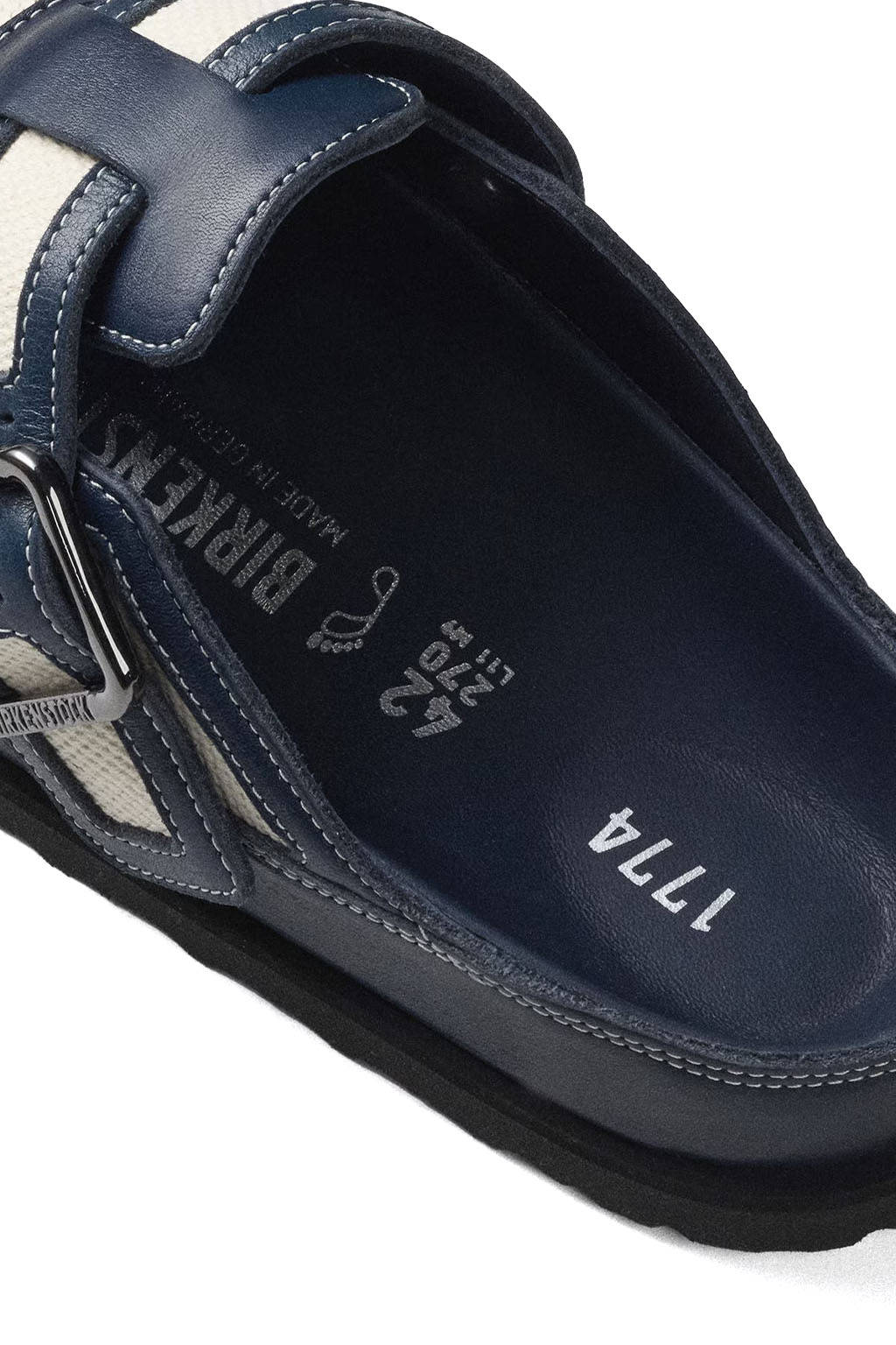 Birkenstock 1774 - 1774 Boston Canvas - Midnight Navy - Regualr