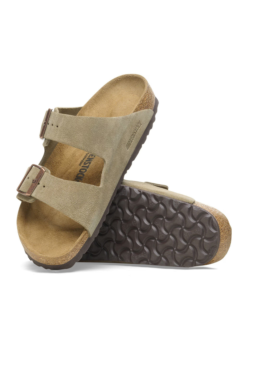 Birkenstock - Arizona - Suede Taupe - Regular