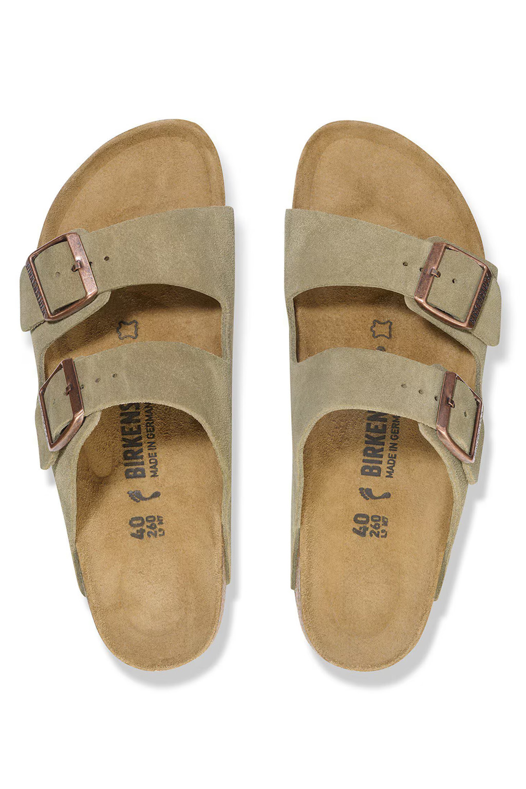 Birkenstock - Arizona - Suede Taupe - Regular