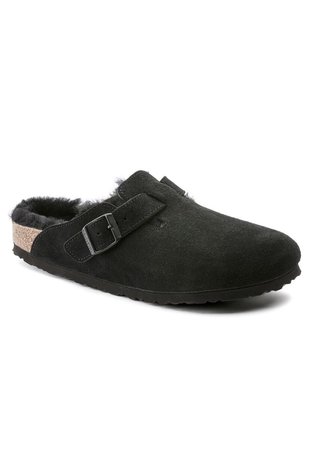 Birkenstock - Boston Shearling Black