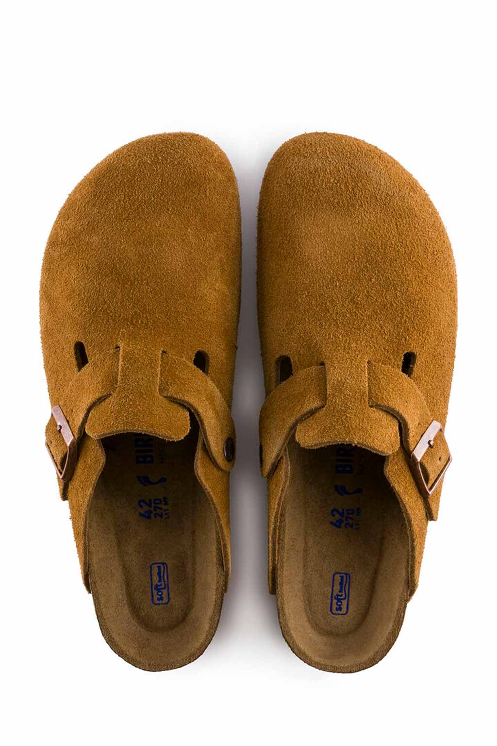 Birkenstock - Boston SFB - Mink Suede 
