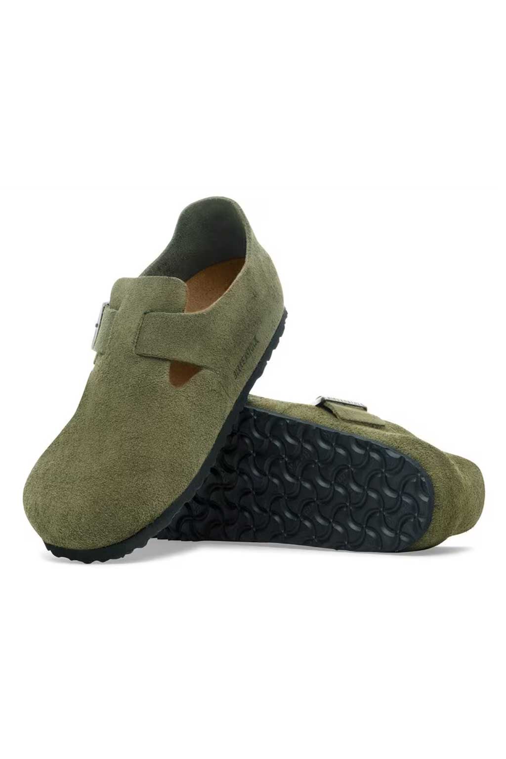 Birkenstock - LondonSuede Leather Regular - Thyme