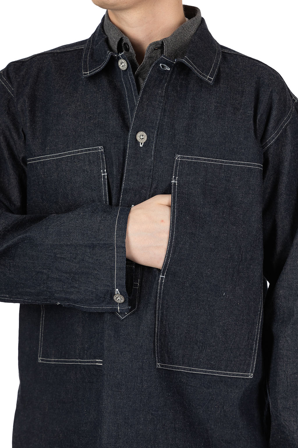 Buzz Rickson's - Army Denim Pullover Jacket