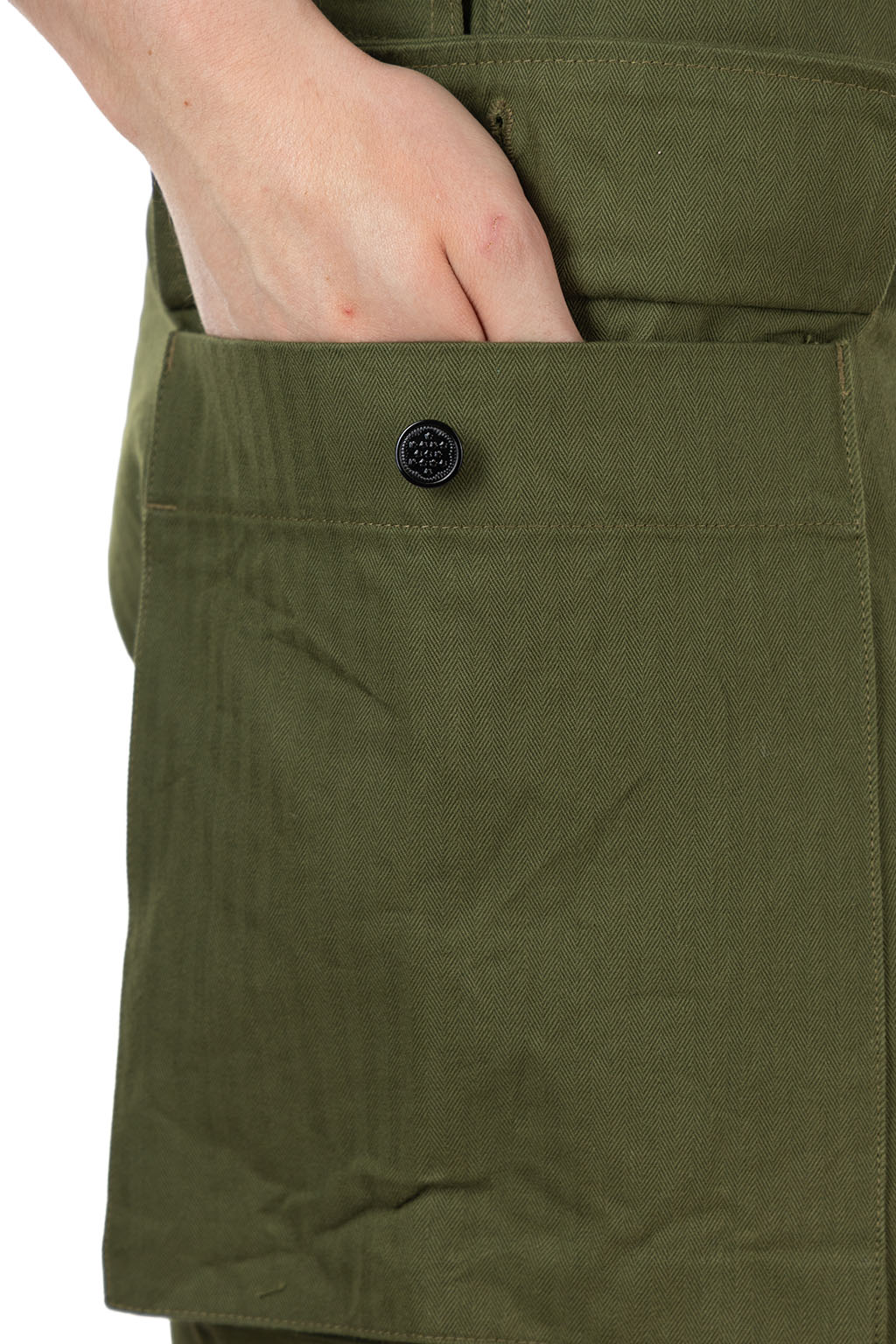 Buzz Rickson's - Herringbone Twill Special Trousers - Olive