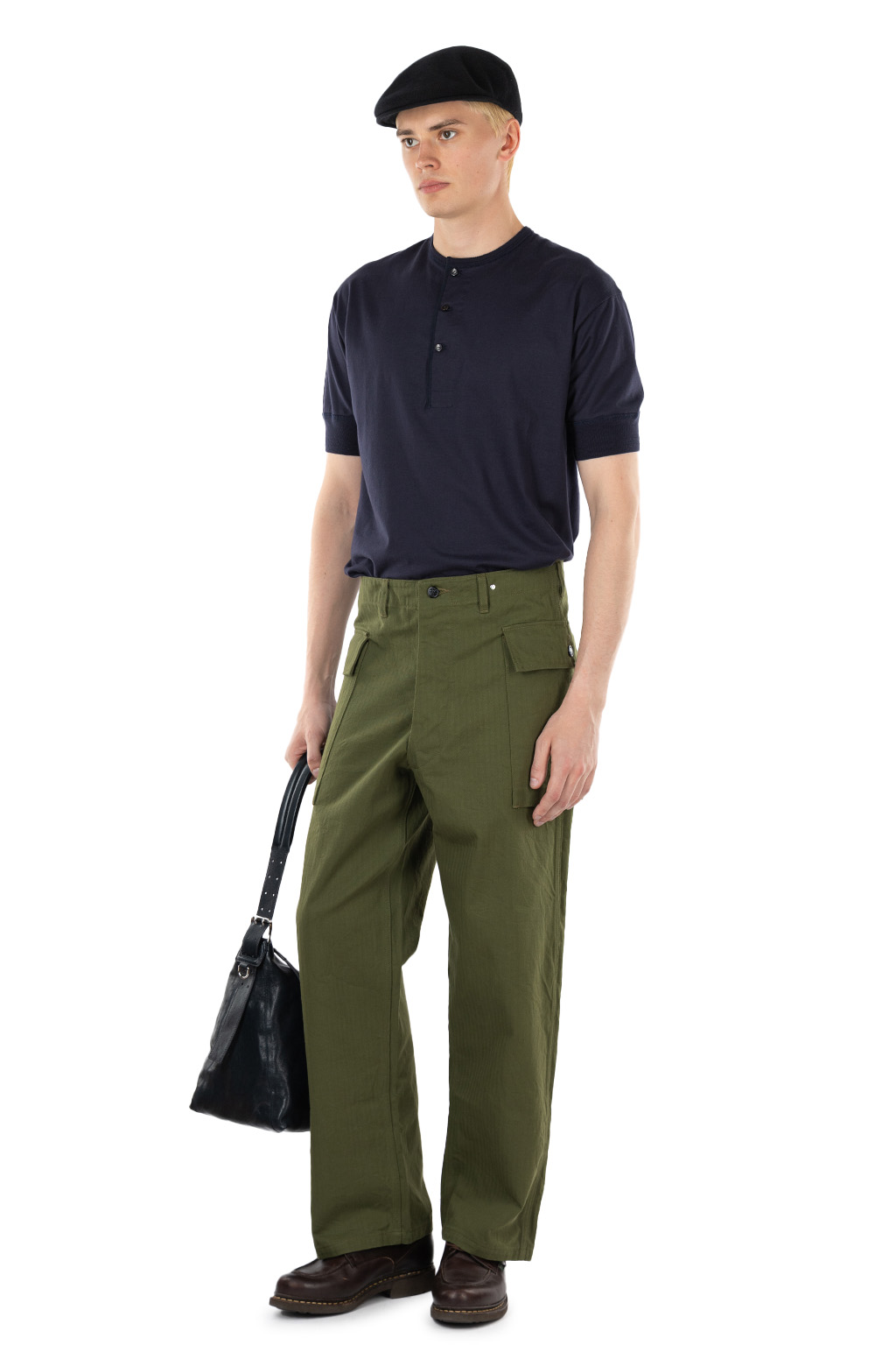 Buzz Rickson's - Herringbone Twill Special Trousers - Olive