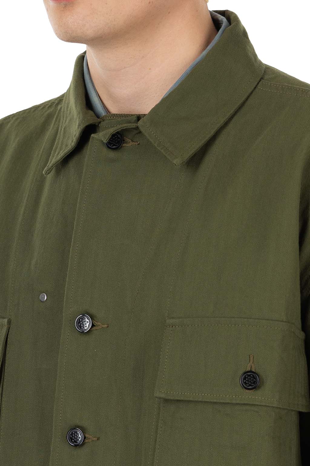 Buzz Rickson's - Herringbone Twill Speical Jacket - Olive