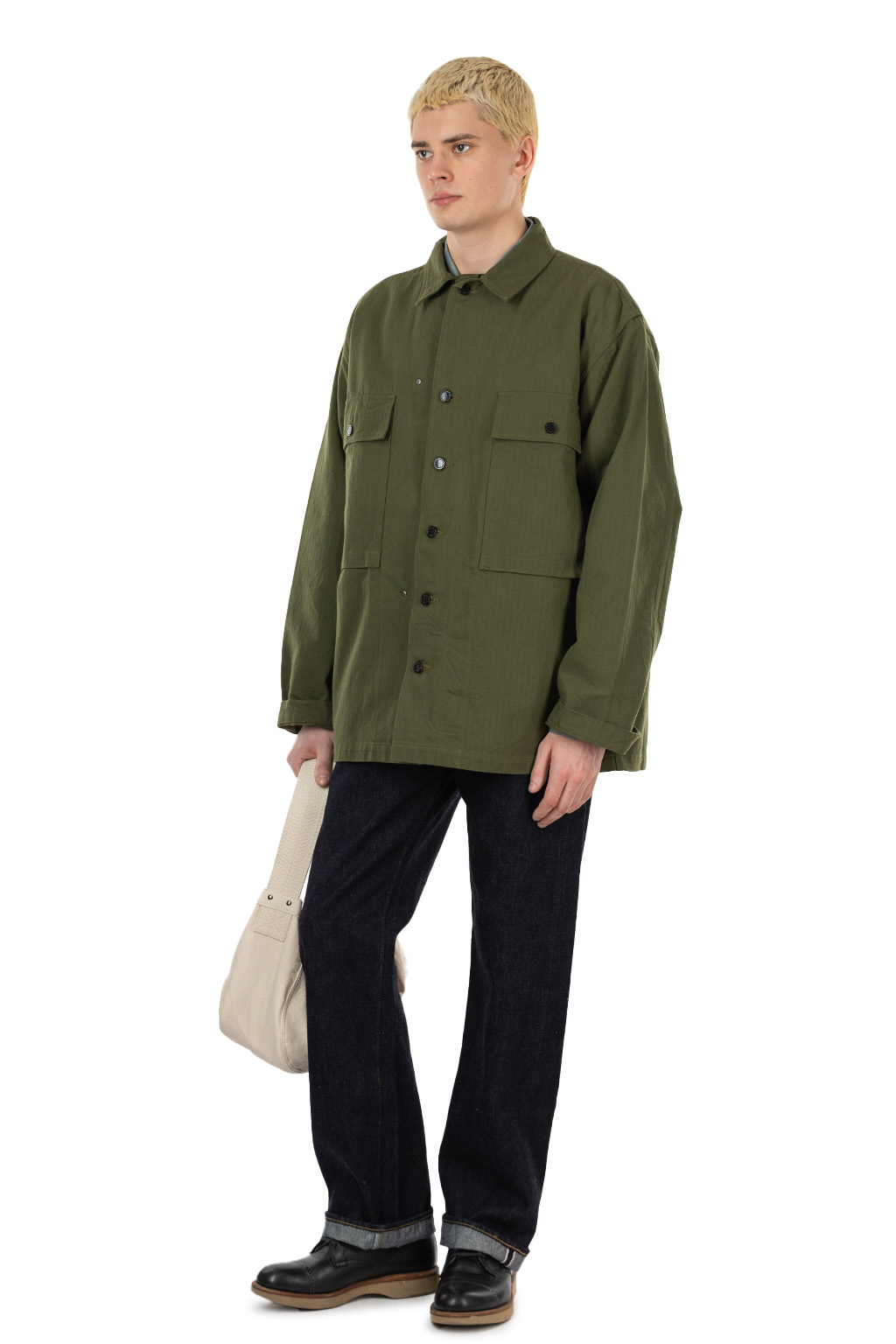 Buzz Rickson's - Herringbone Twill Speical Jacket - Olive