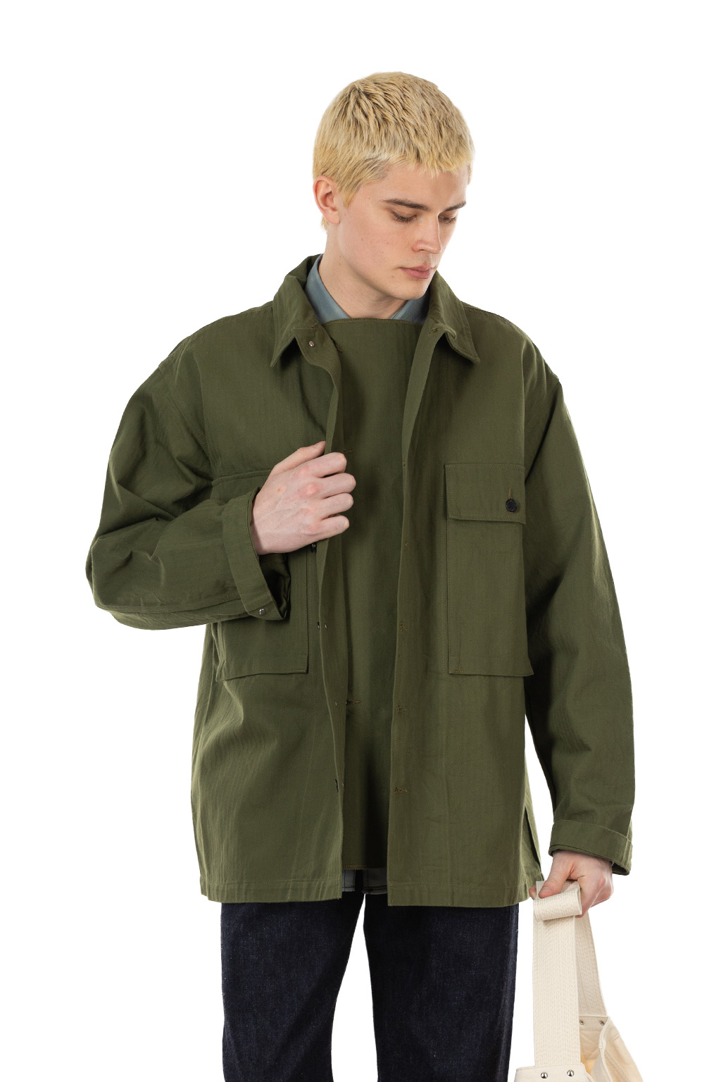 Buzz Rickson's - Herringbone Twill Speical Jacket - Olive