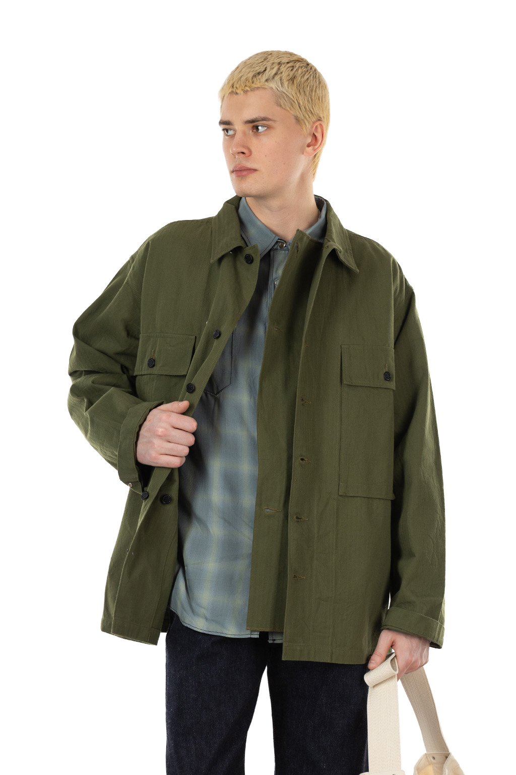 Buzz Rickson's - Herringbone Twill Speical Jacket - Olive
