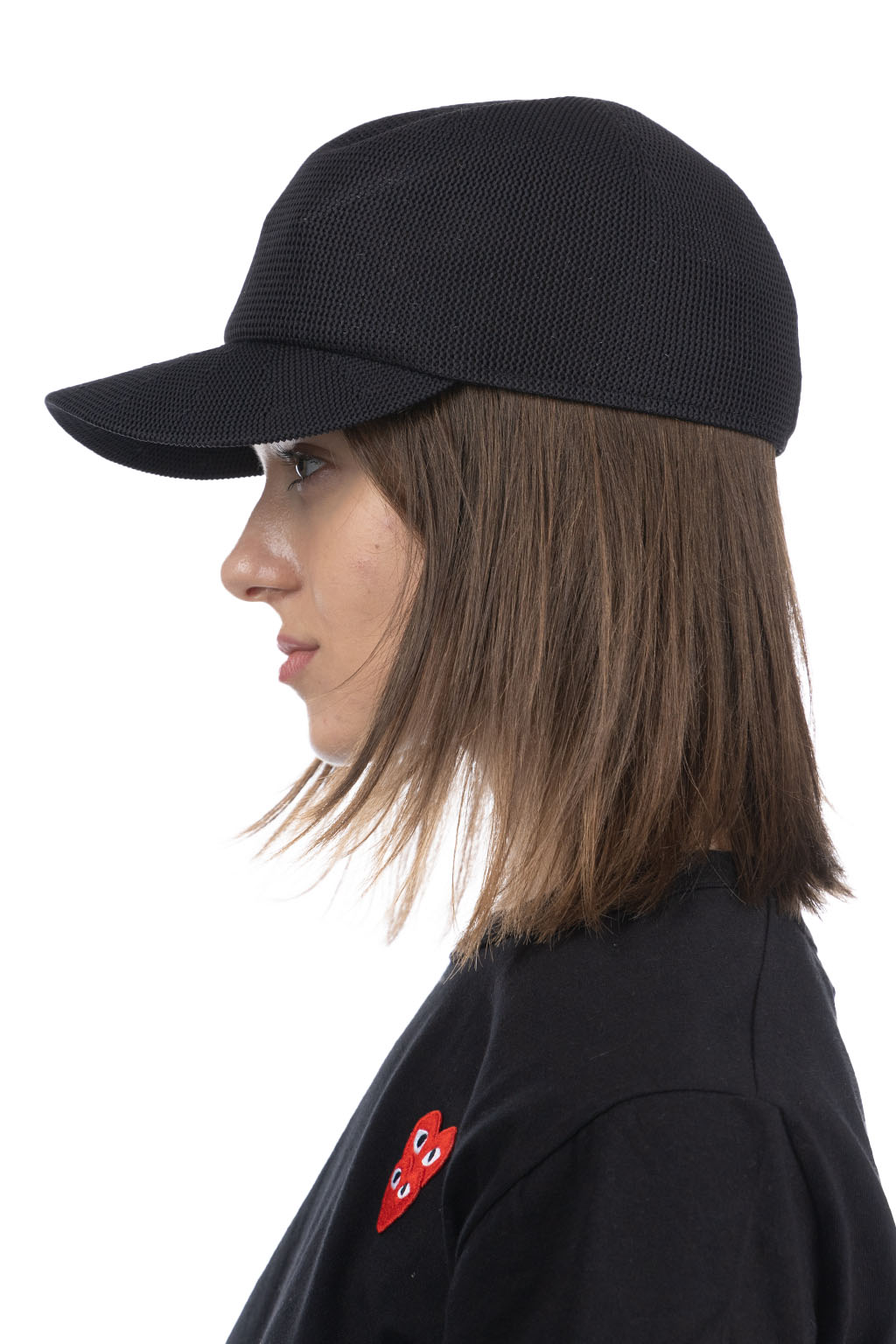 CFCL - Mesh Knit Baseball Cap - Black