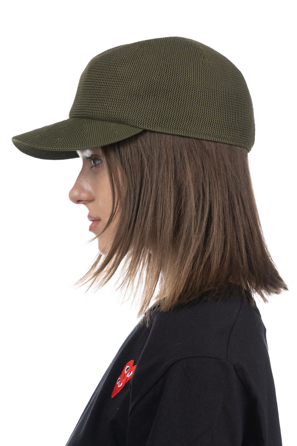 CFCL - Mesh Knit Baseball Cap - Fern Green