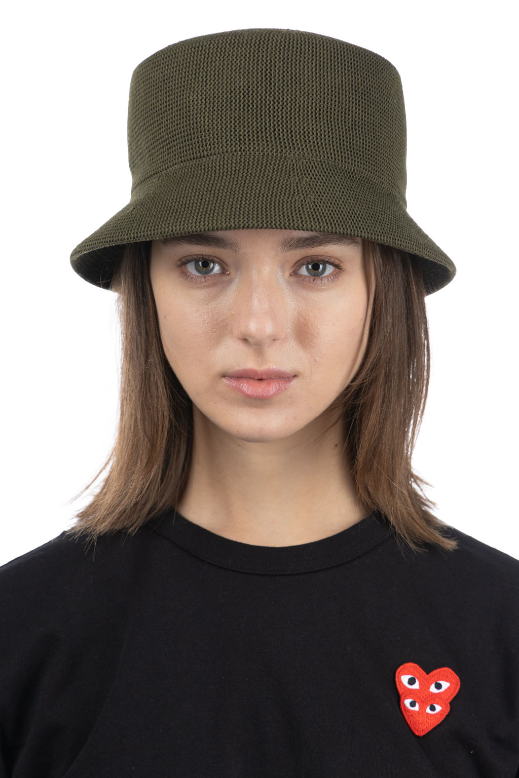 CFCL - Mesh Knit Bucket Hat - Fern Green