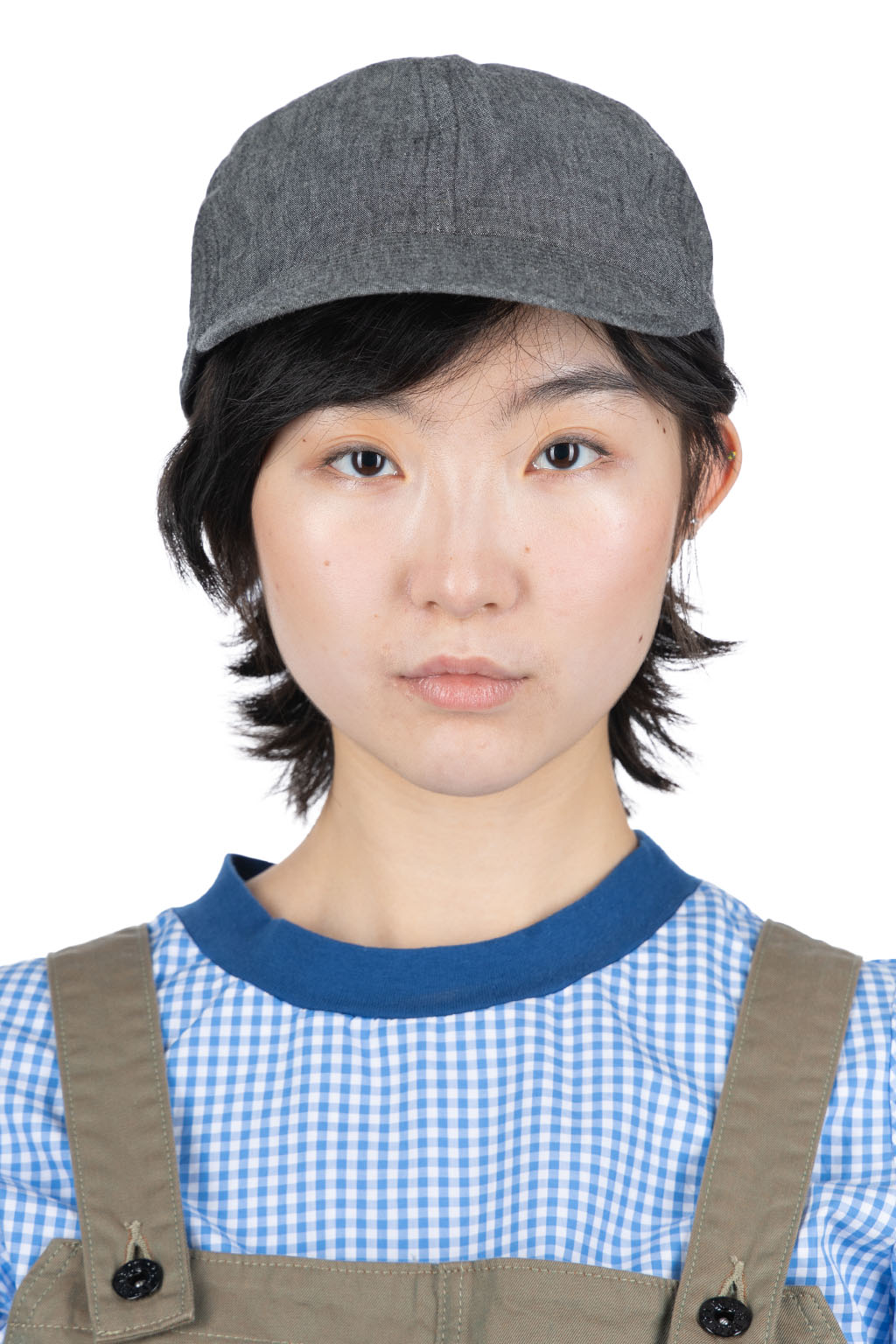 Cableami - 6oz Chambray Army Cap - Black