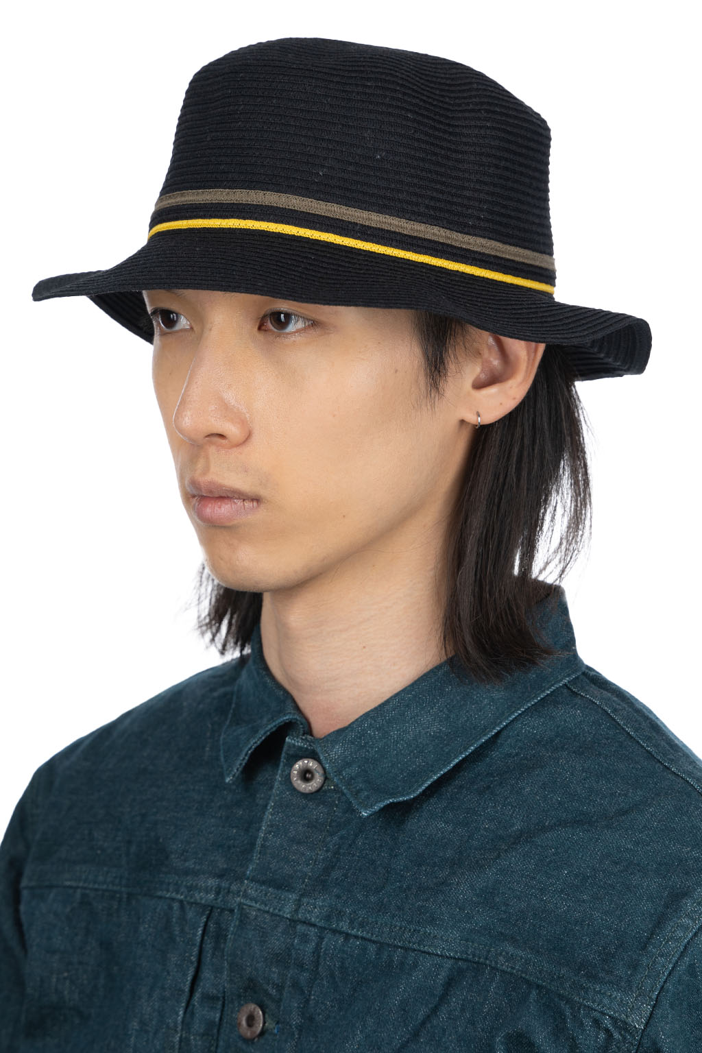 Cableami - Cotton Braid Cloche - Black