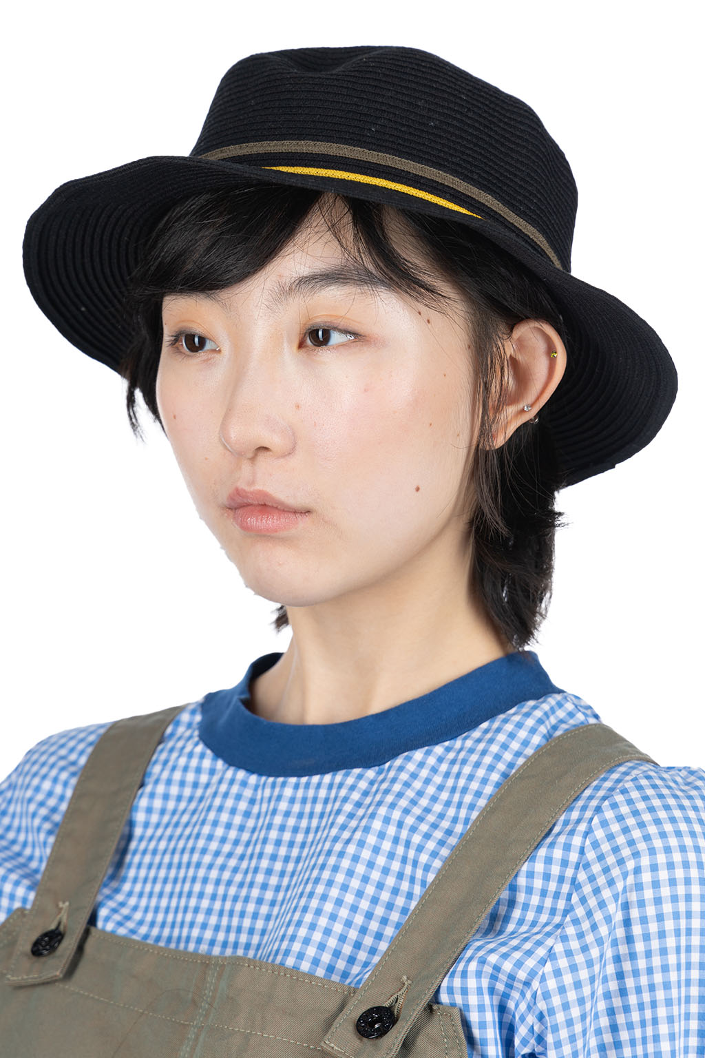 Cableami - Cotton Braid Cloche - Black