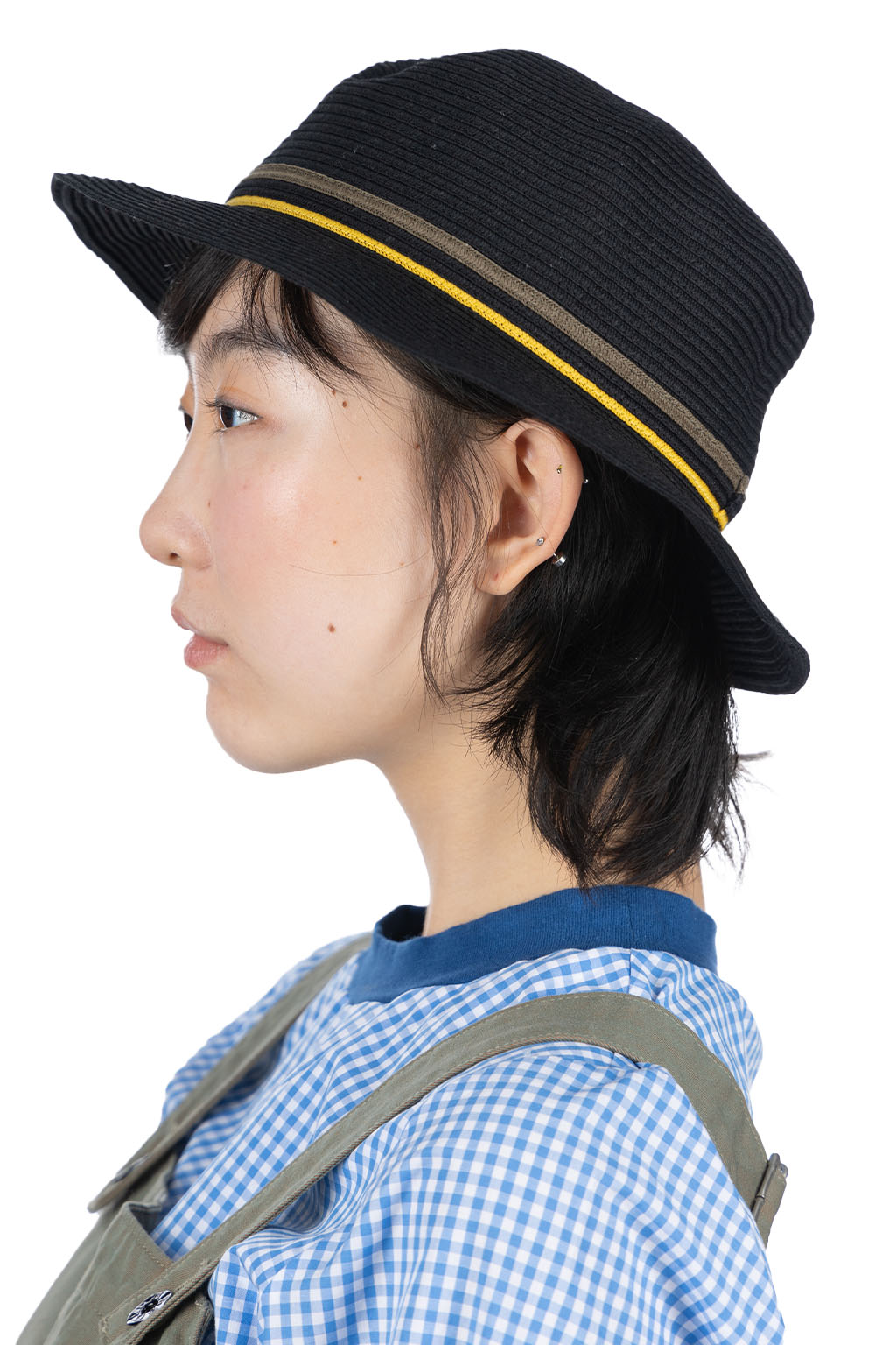Cableami - Cotton Braid Cloche - Black