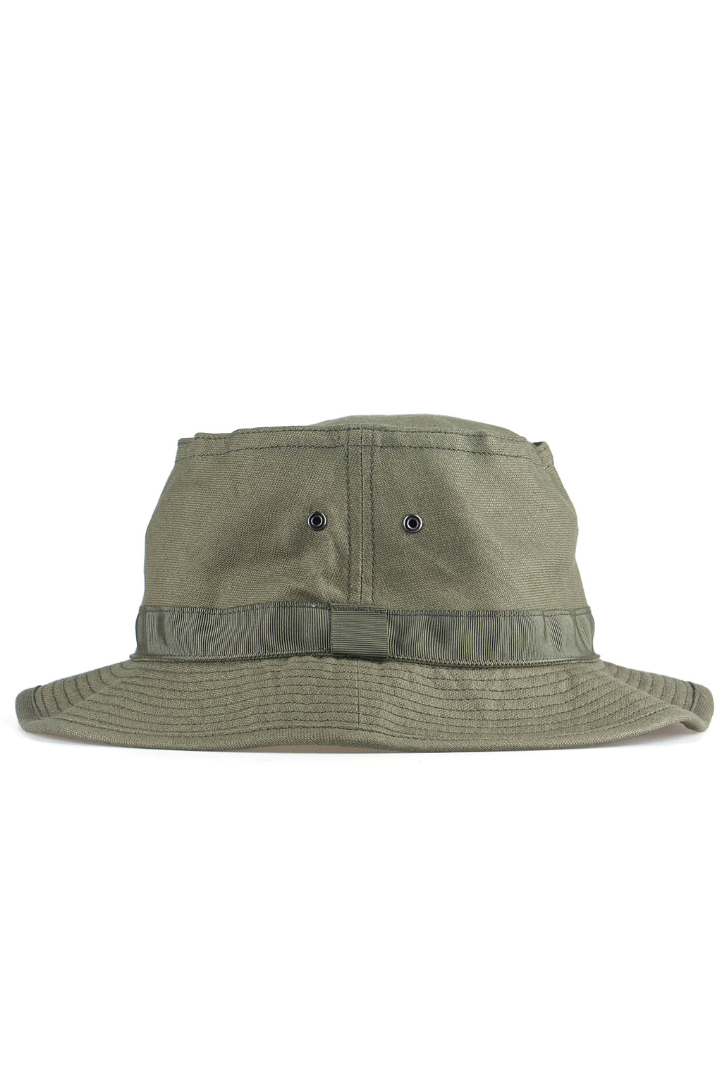 Cableami Linen Cotton Oxford Pork-pie Hat - Olive