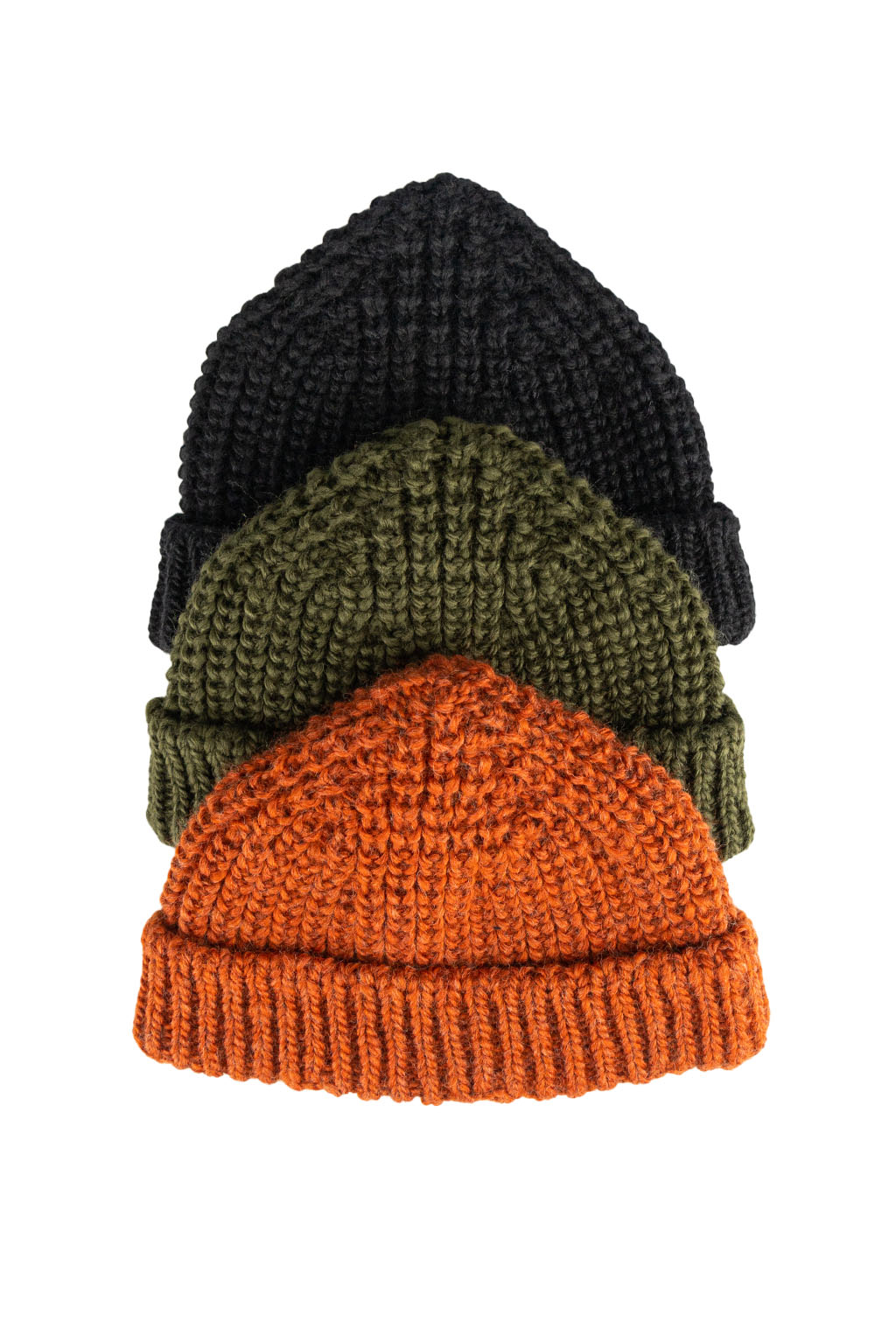 Cableami Wool Short W/ Cap in 3 color choices