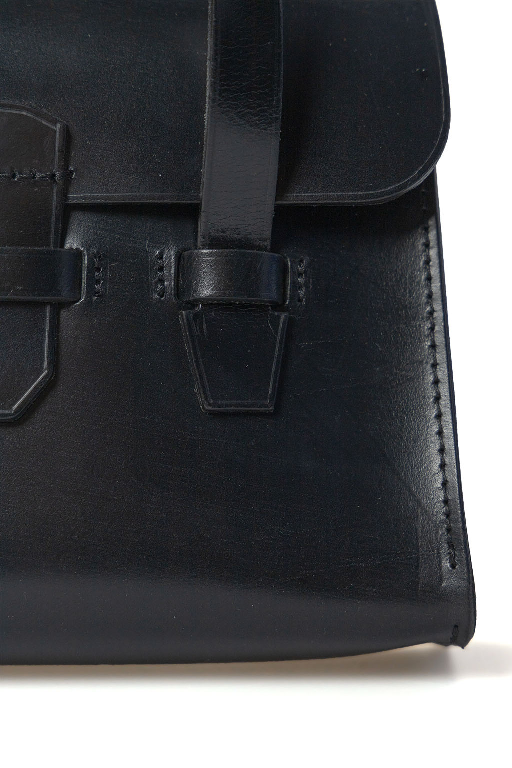 Comme Des Garcons Comme Des Garcons  - Bridle Leather Bag Small - Black