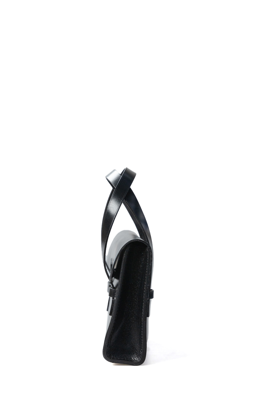 Comme Des Garcons Comme Des Garcons  - Bridle Leather Bag Small - Black