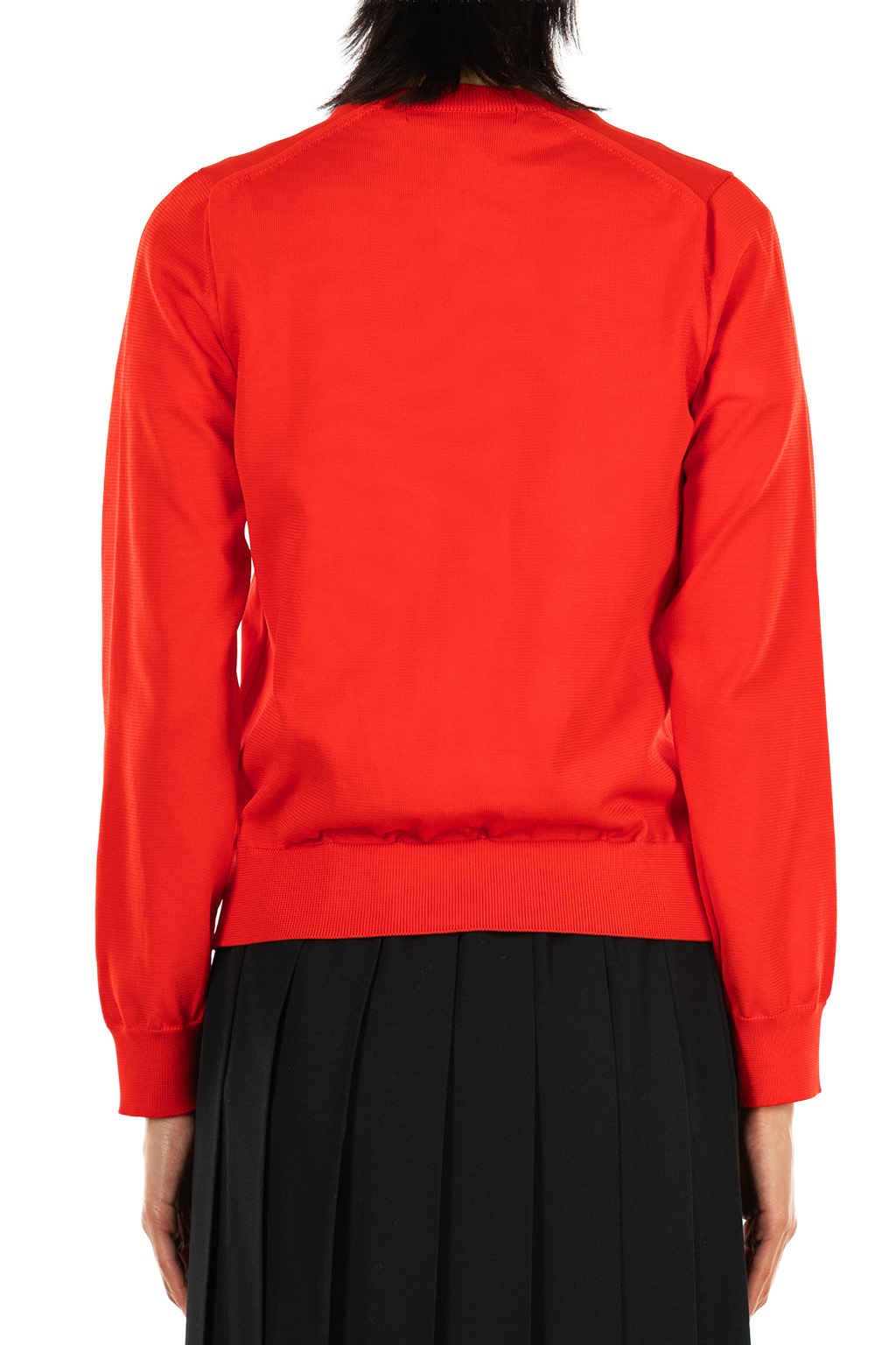 Comme Des Garcons Comme Des Garcons  - Crew Neck Cardigan - Red
