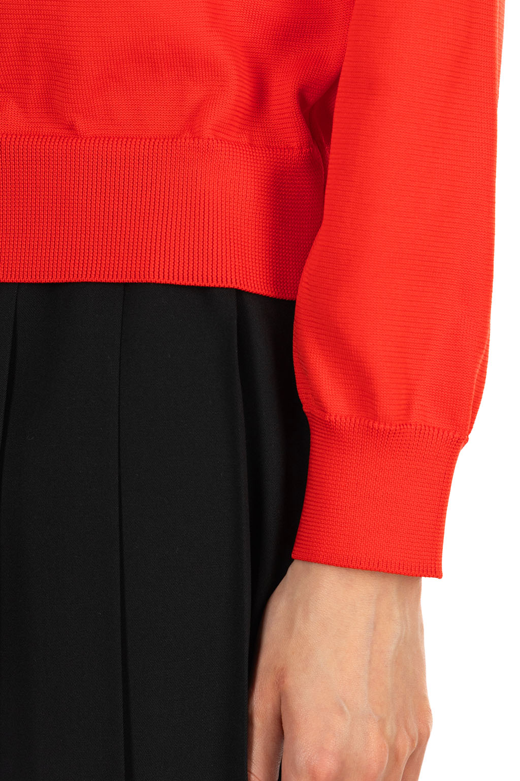 Comme Des Garcons Comme Des Garcons  - Crew Neck Cardigan - Red