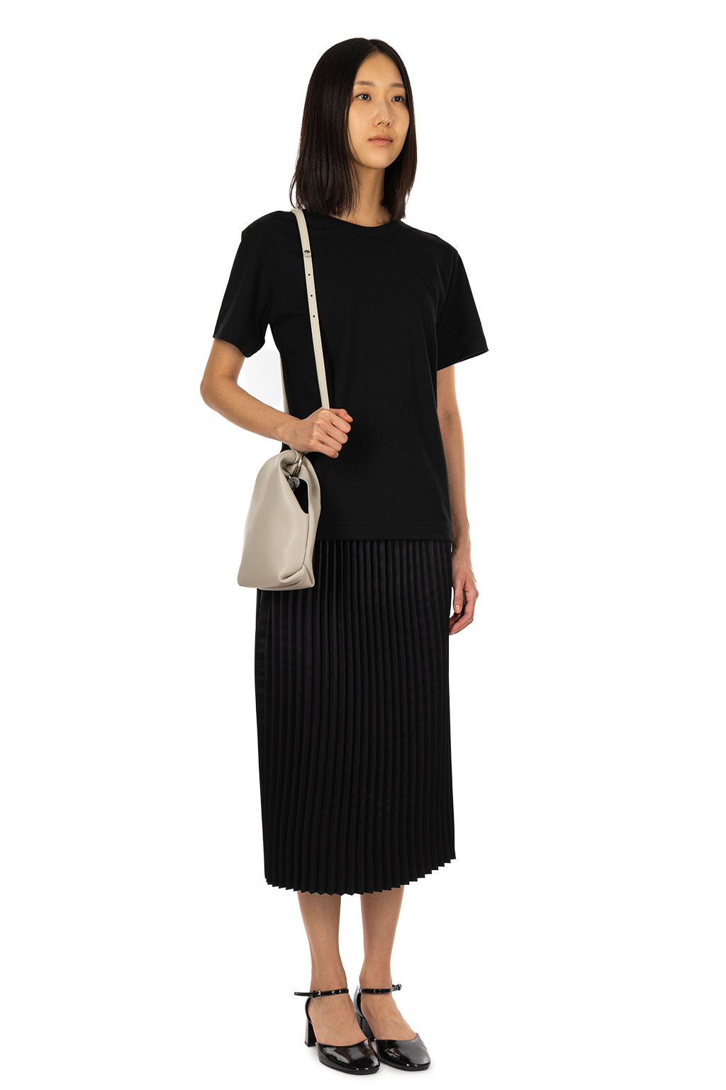 Comme Des Garcons Comme Des Garcons  - Crew Neck T-Shirt - Black x White