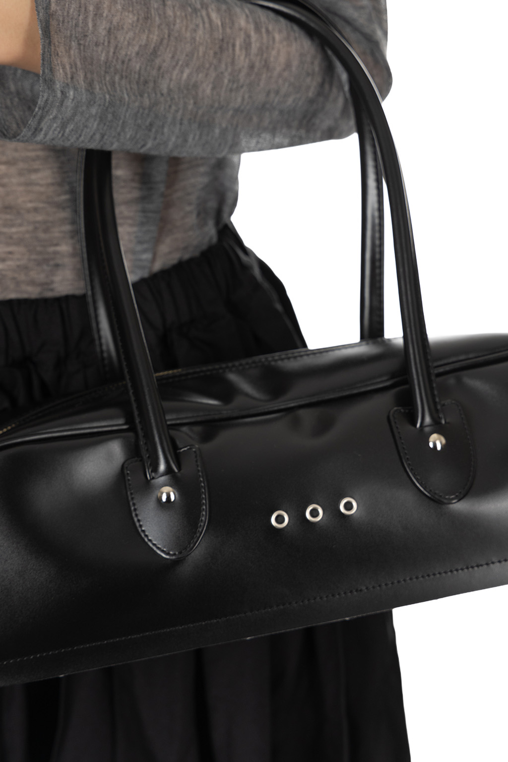 Comme Des Garcons Comme Des Garcons  - Leather Shoulder Bag - Large