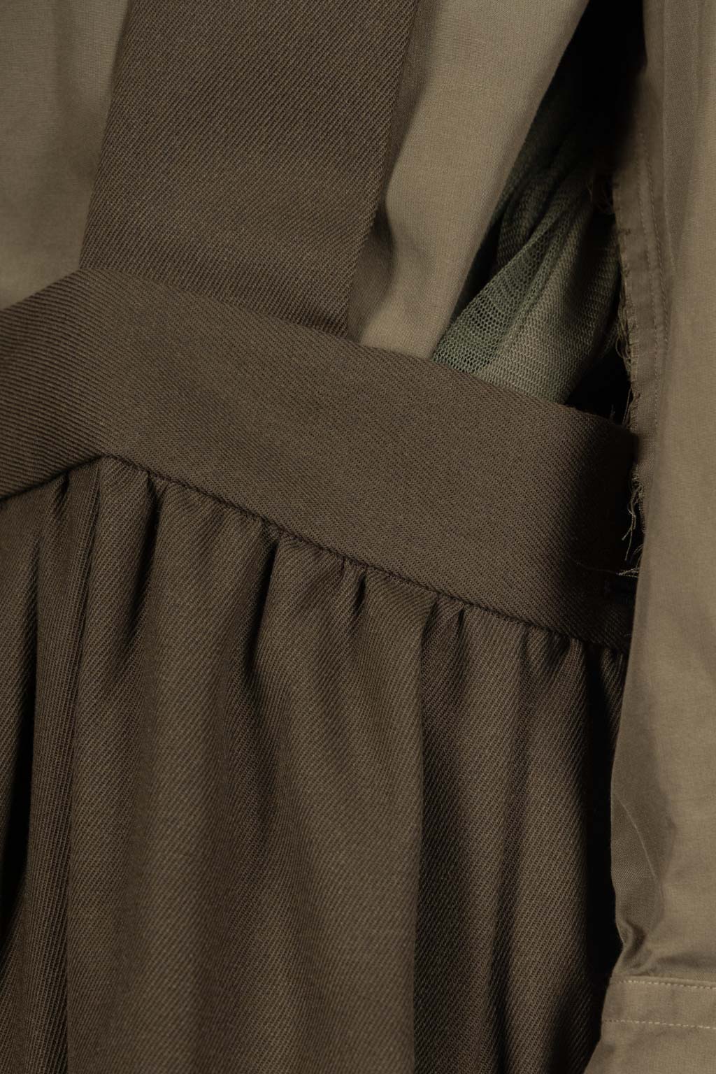 Comme Des Garcons Comme Des Garcons  - Suspender Skirt - Khaki