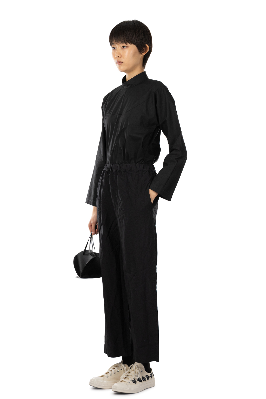 Comme Des Garcons Comme Des Garcons  - Wide Leg Pants - Black