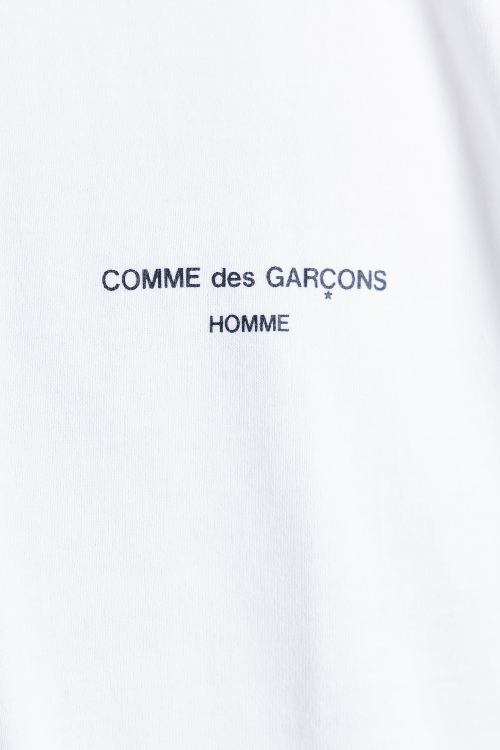 Comme Des Garcons Homme CdGH Tee - White