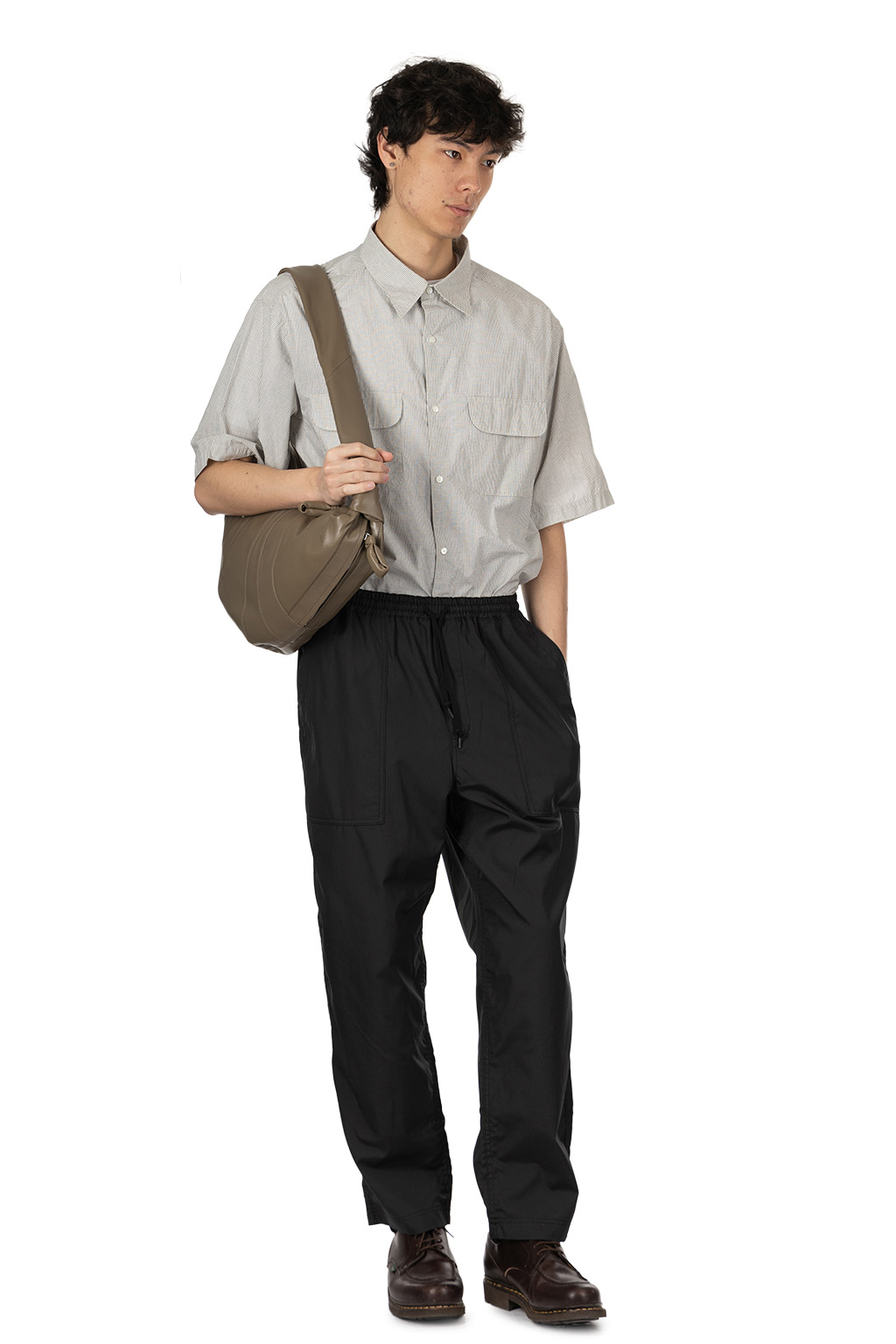 Comme Des Garcons Homme - Cotton Broad Easy Pants - Black