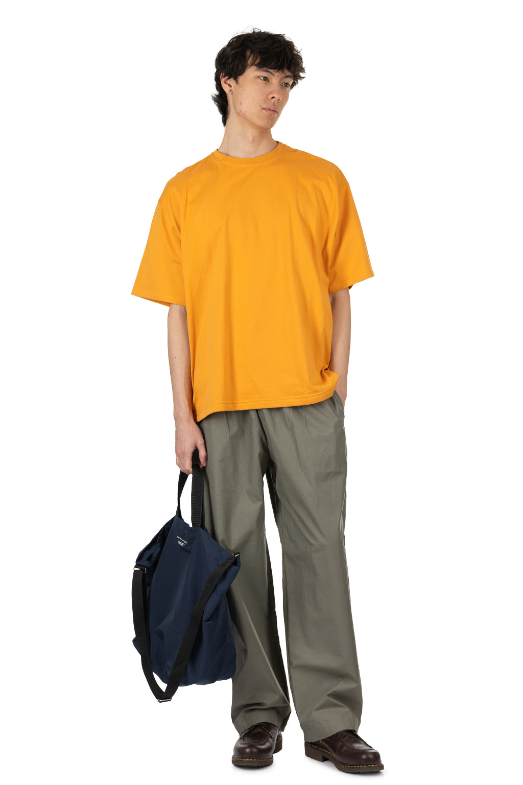 Comme Des Garcons Homme - Cotton Nylon Gros Grain Tote Bag - Navy