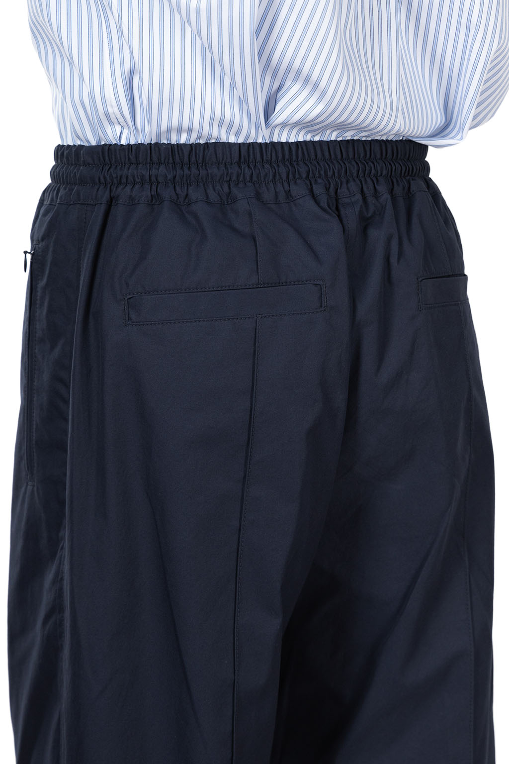 Comme Des Garcons Homme - Cotton Twill Slightly Brushed Easy Pants - Navy