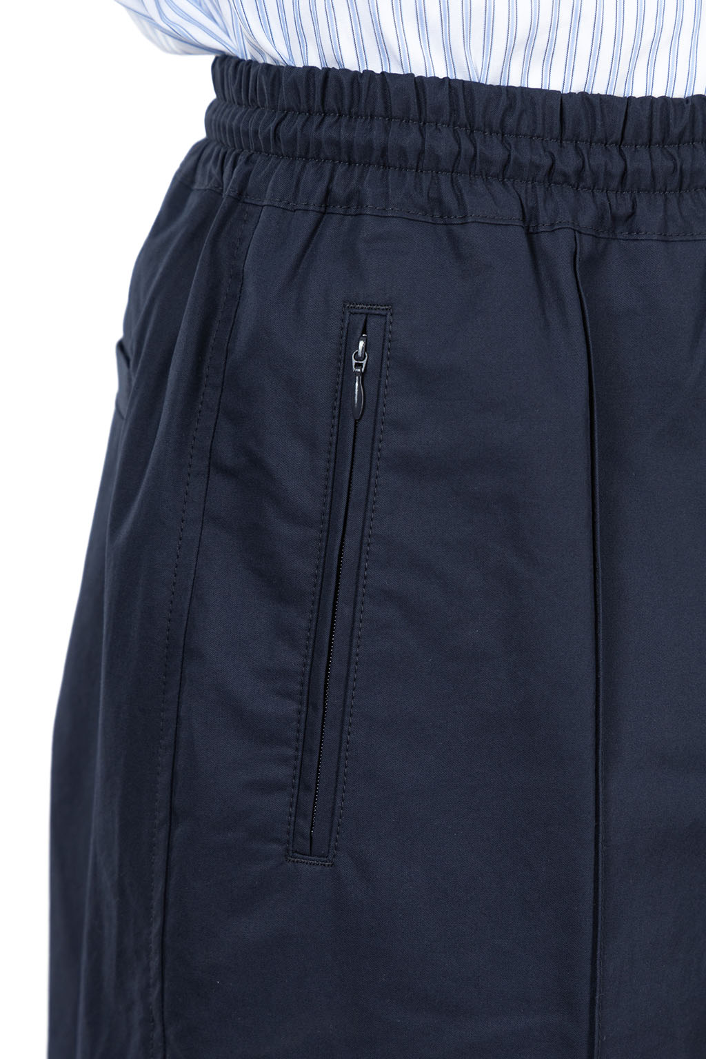 Comme Des Garcons Homme - Cotton Twill Slightly Brushed Easy Pants - Navy