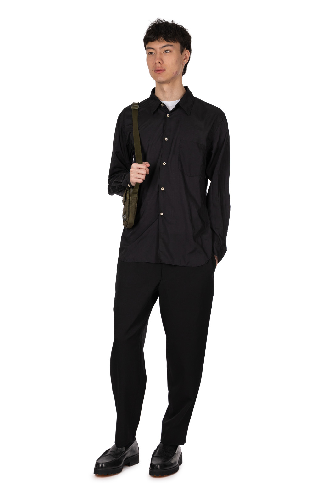 Comme Des Garcons Homme Deux - Men's Shirt - Black